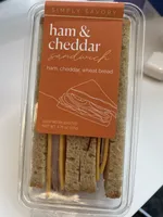 Ham And Cheddar Sandwich