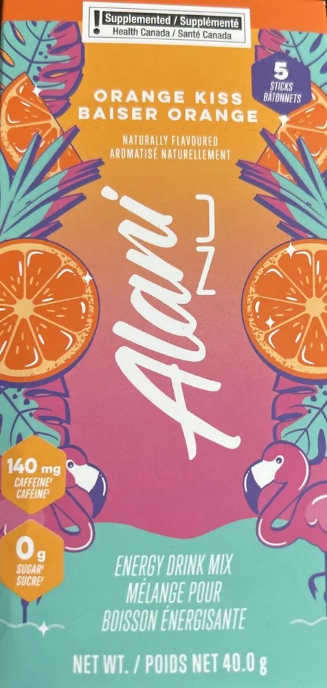 Orange Kiss Energy Drink Mix