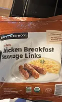 Organic Chicken Breakfast Sausage Links