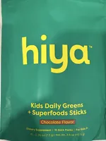 Kids daily Greens + Superfood Sticks chocolate Flavor