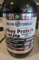 Whey Protein Isolate Unflavored