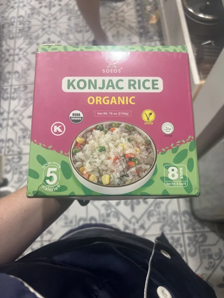 Konjac Rice