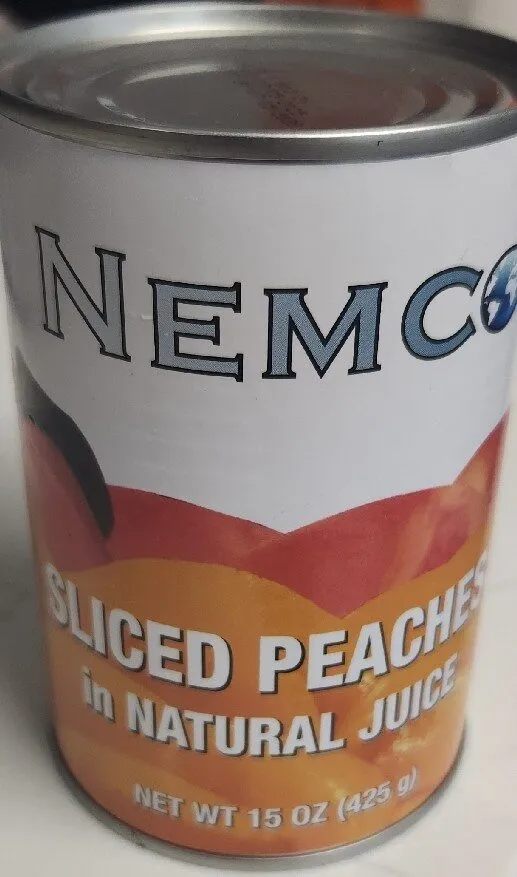 Sliced Peaches