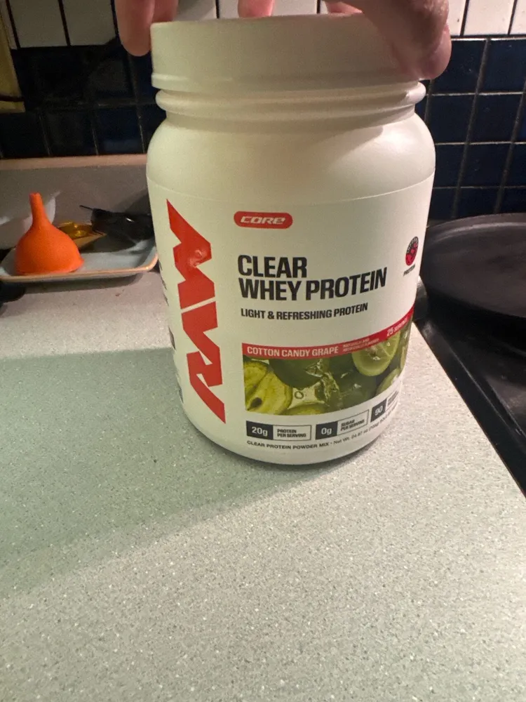 Cotton Candy Grape Clear Whey Protein