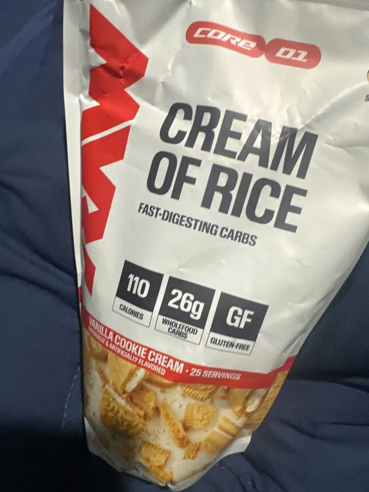 Vanilla Cookie Cream, Cream Of Rice
