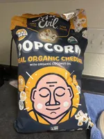 Popcorn Real Organic Cheddar