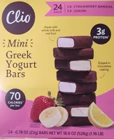 Mini Greek Yogurt Bars
