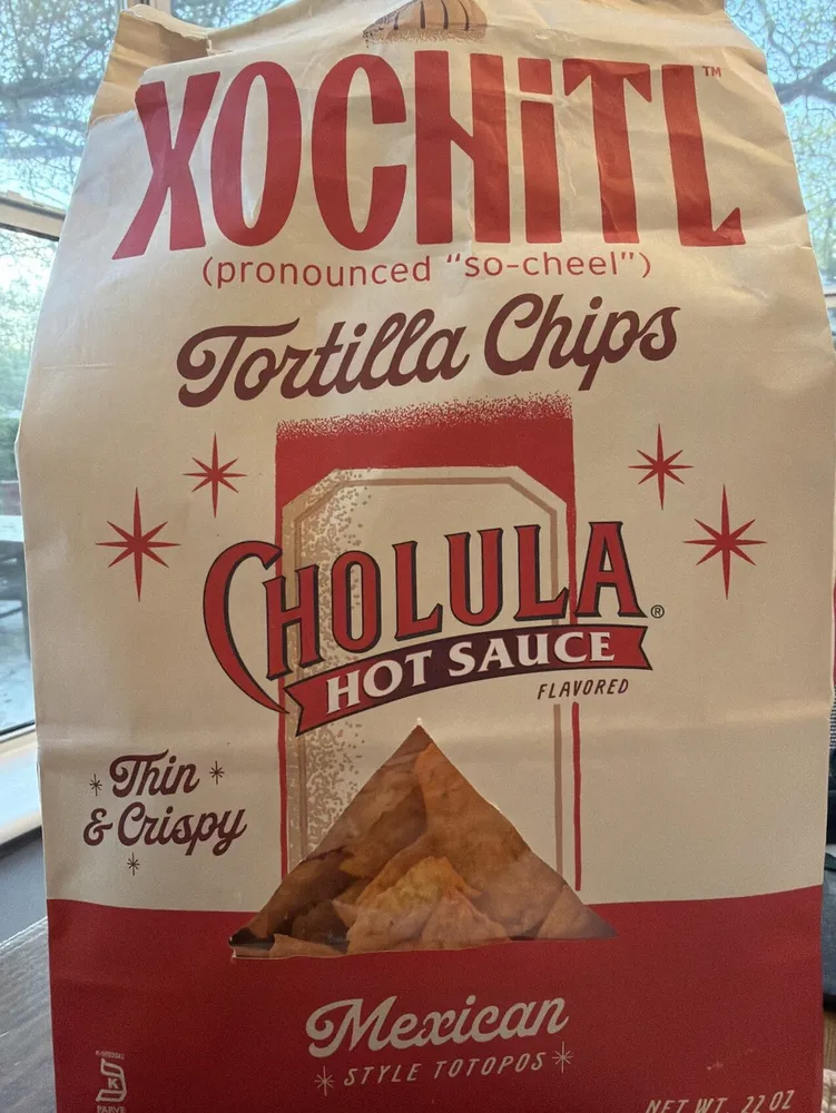 Xochitl Tortilla Chips - Cholula Hot Sauce