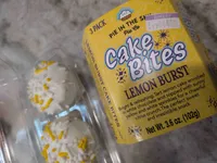 Lemon burst cake bites