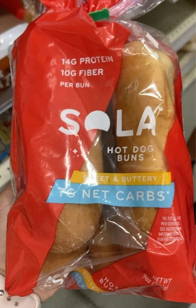 Sweet & Buttery Hot Dog Buns