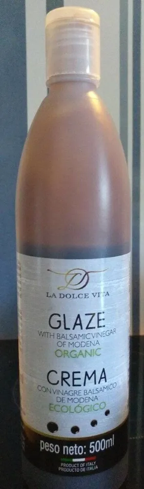 Crema con vinagre balsámico de Modena