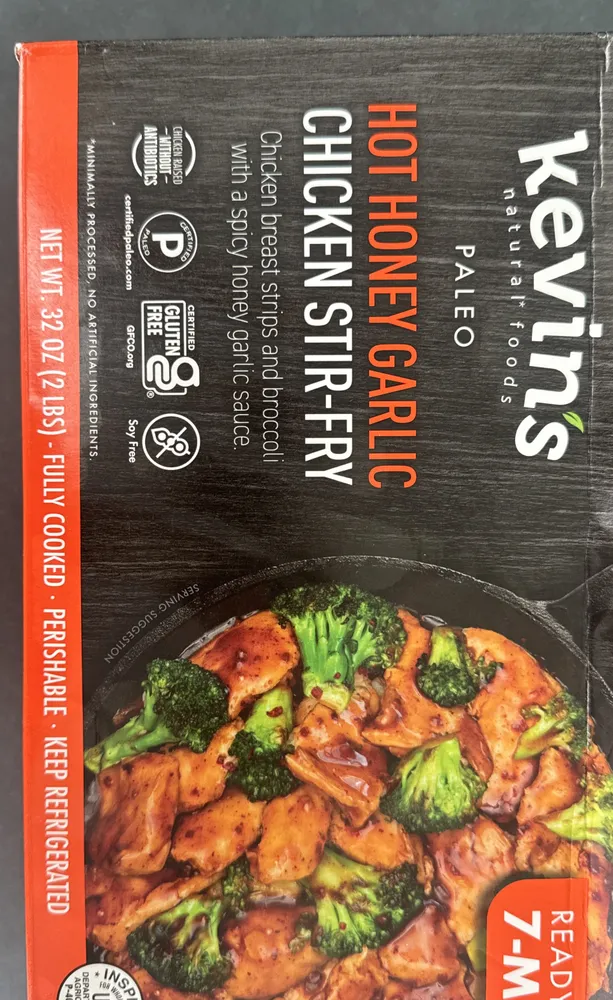 Hot Honey Garlic Chicken Stir-Fry