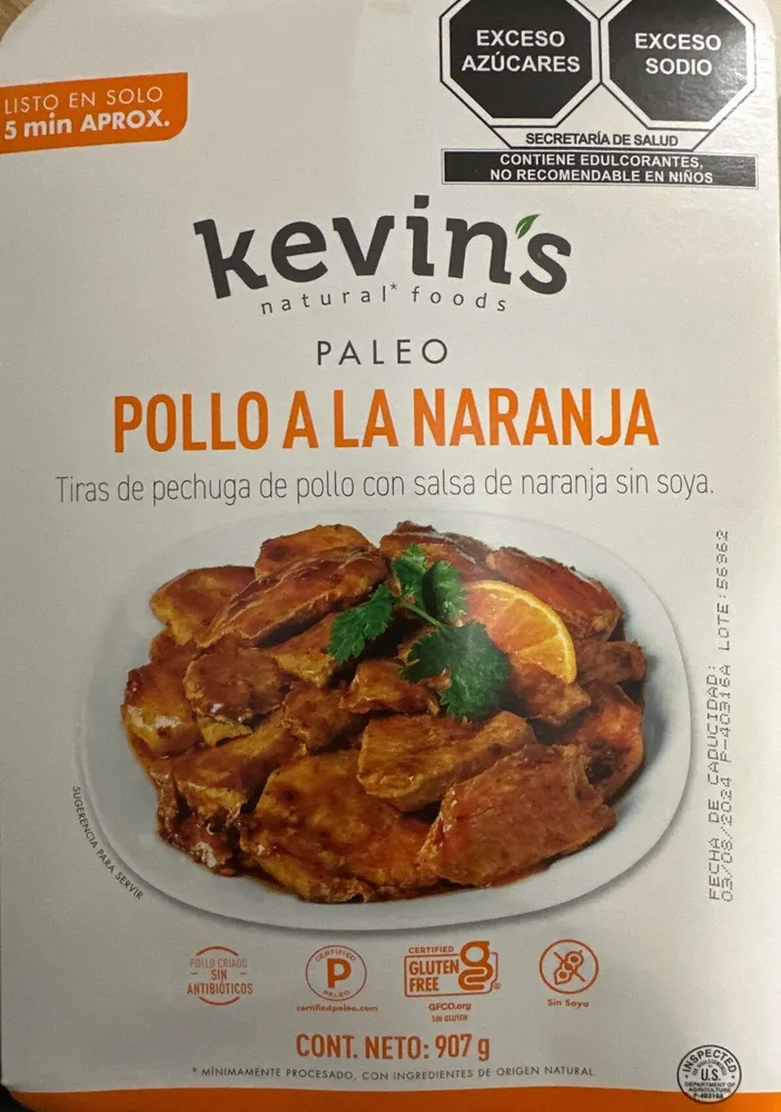 Pollo A La Naranja