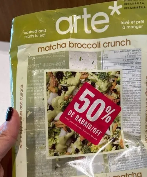 Matcha broccoli crunch