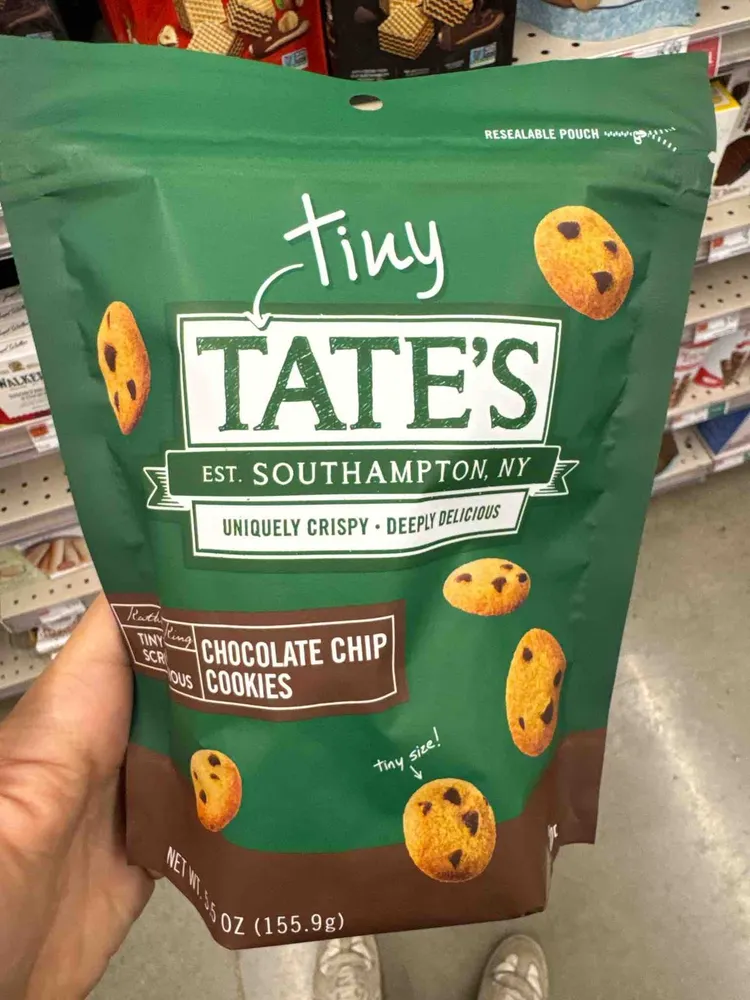 Tiny Tate's Chocolate Chip Cookies