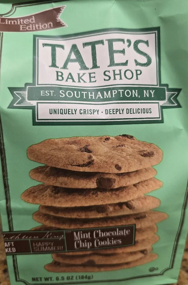 Mint Chocolate Chip Cookies