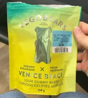 Sour gummy bears