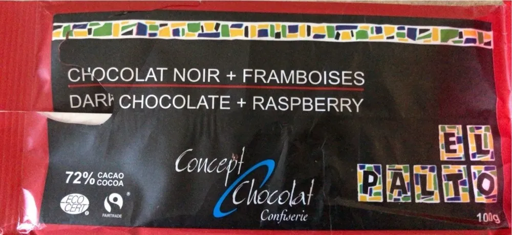 Chocolat noir + Framboises