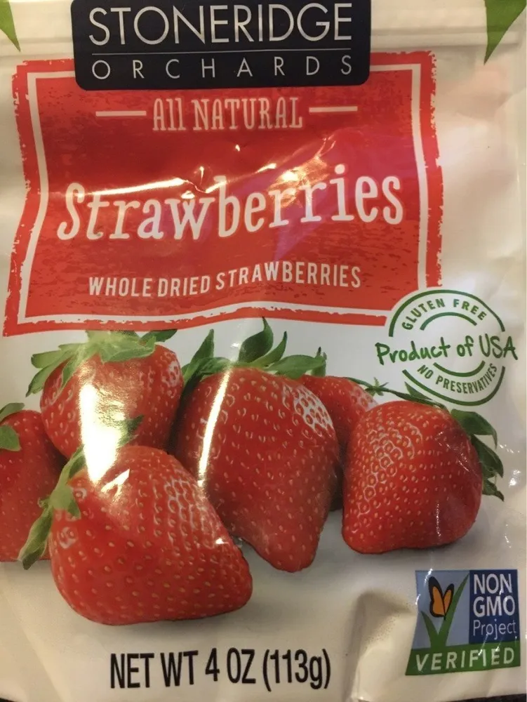 Dried Strawberries Fraises