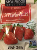 Dried Strawberries Fraises