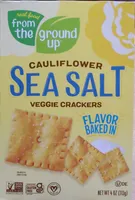 Cauliflower Sea Salt Veggie Crackers