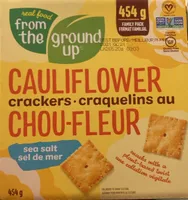 Cauliflower crackers