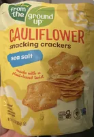 Cauliflower Sea Salt Veggie Snacking Crackers