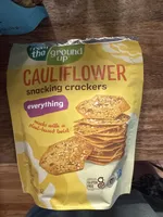 Cauliflower Everything Veggie Snacking Crackers