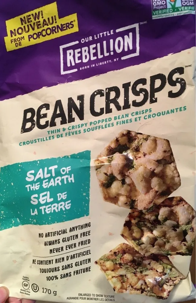 Bean crisps