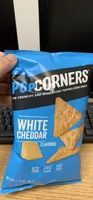 POPCORNERS WHITE CHEDDAR FLAVORED