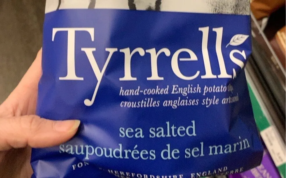 Croustilles anglaises style artisanal
