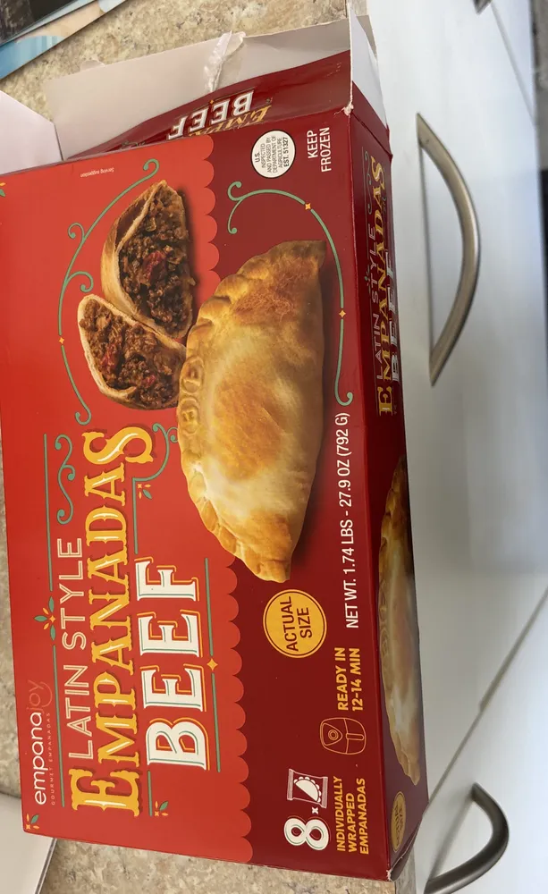 Latin style beef empanadas