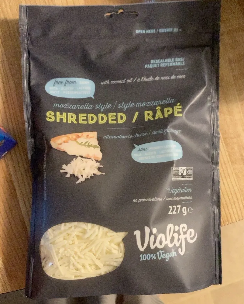 Mozzarella Style Shredded