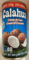 Calahua, Cream Of Coconut