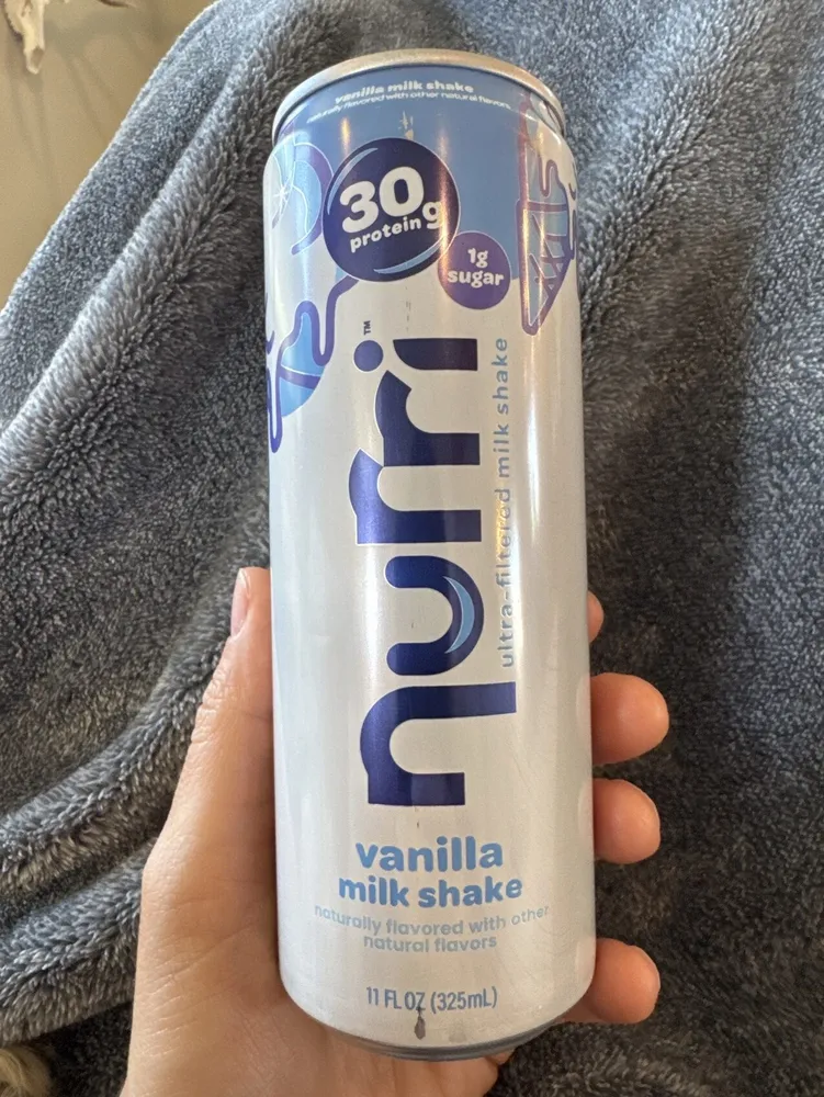 vanilla milk shake