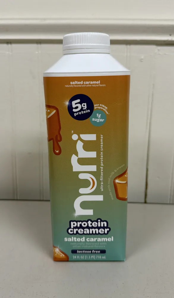 Protein creamer salted caramel