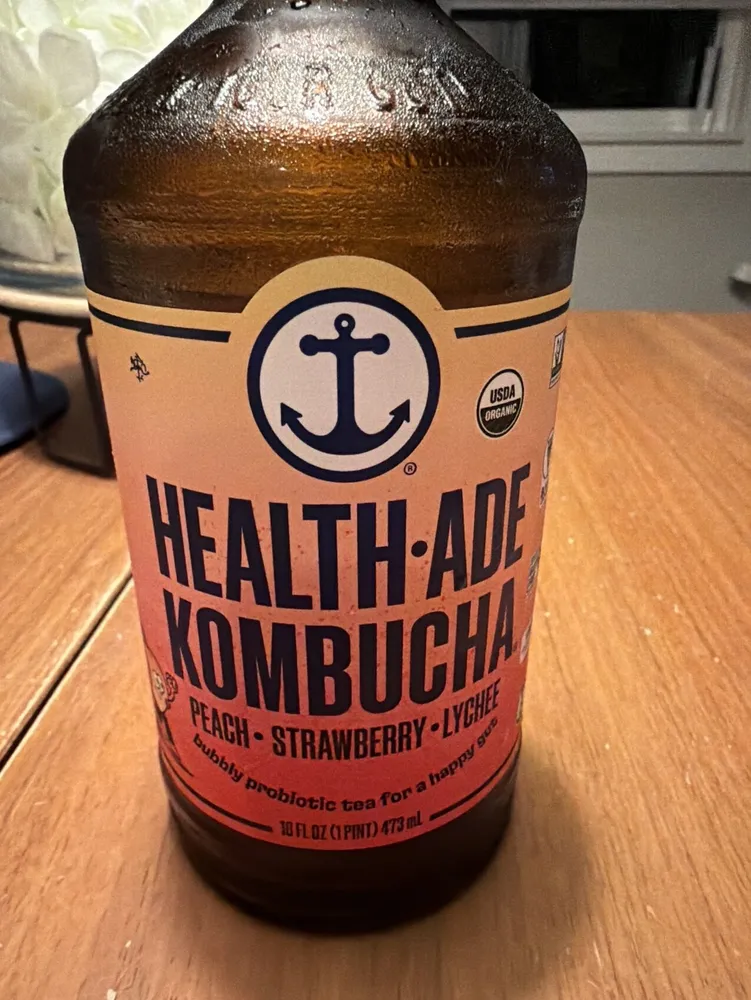 Peach Strawberry Lychee Kombucha