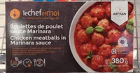Boulettes de poulet sauce marinara