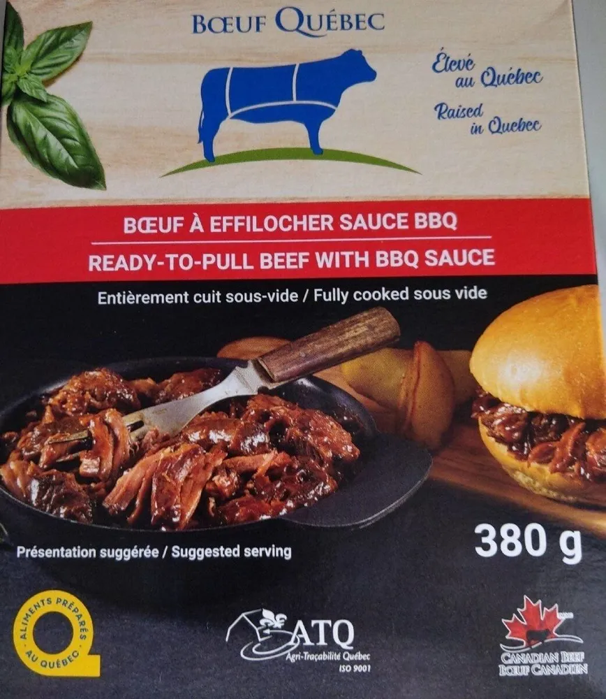 Boeuf à effiloché bbq