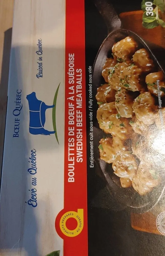 Boulettes de boeuf à la suédoise