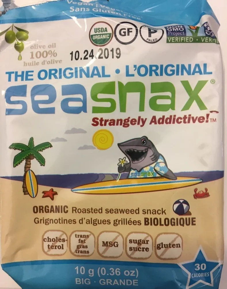 The Original Organic Premium Roasted Seaweed Snack