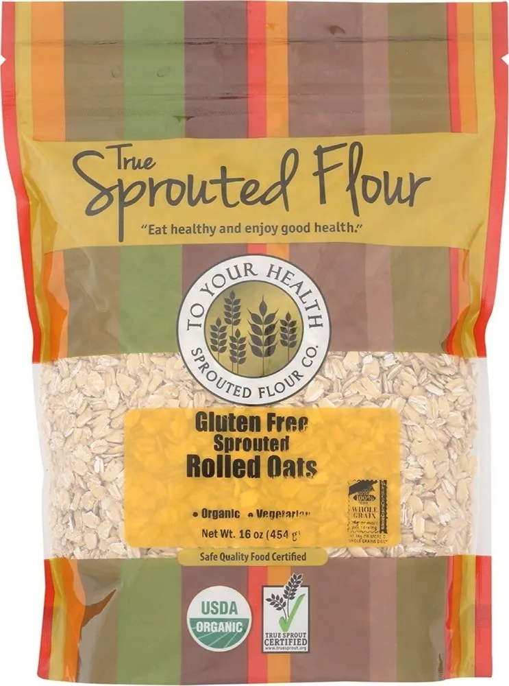 Gluten Free Sprouted Rolled Oats