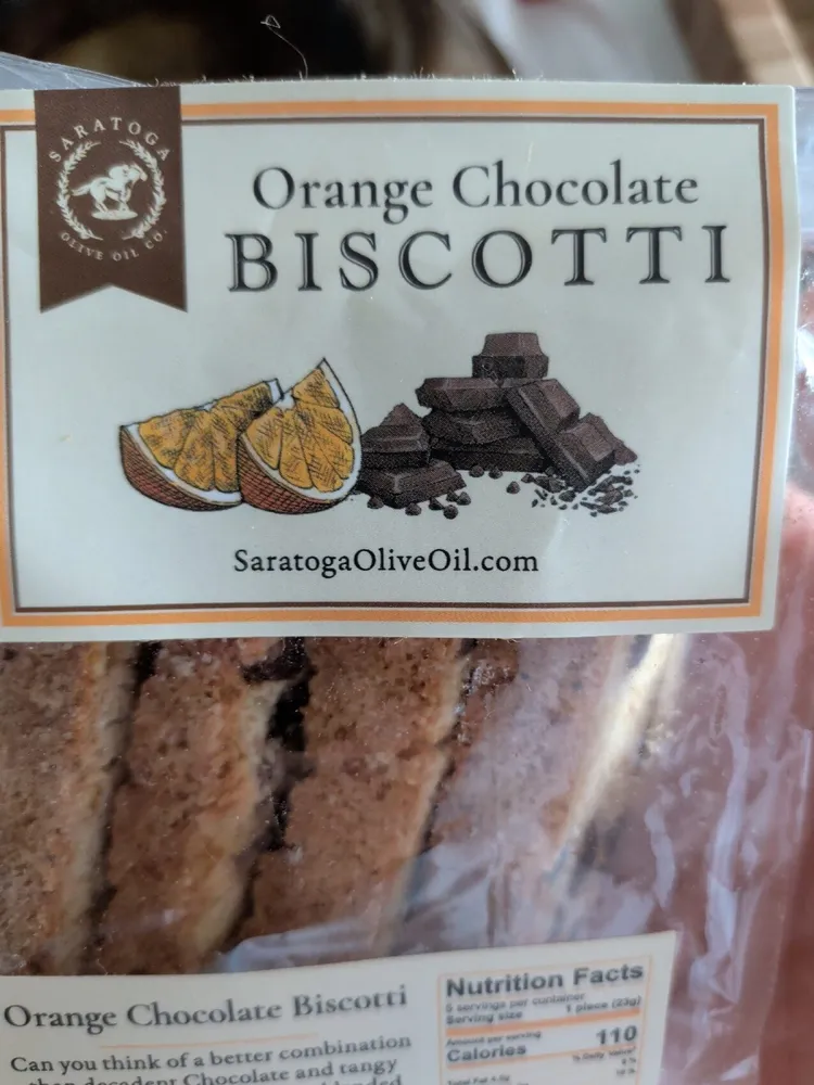Orange Chocolate Biscotti
