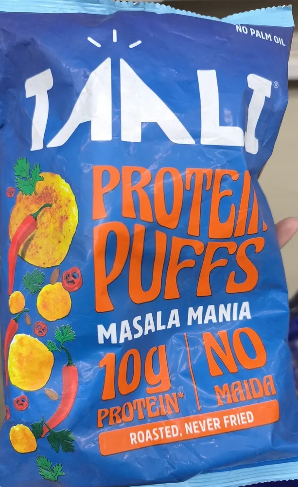 Taali protein puffs masala mania 60g