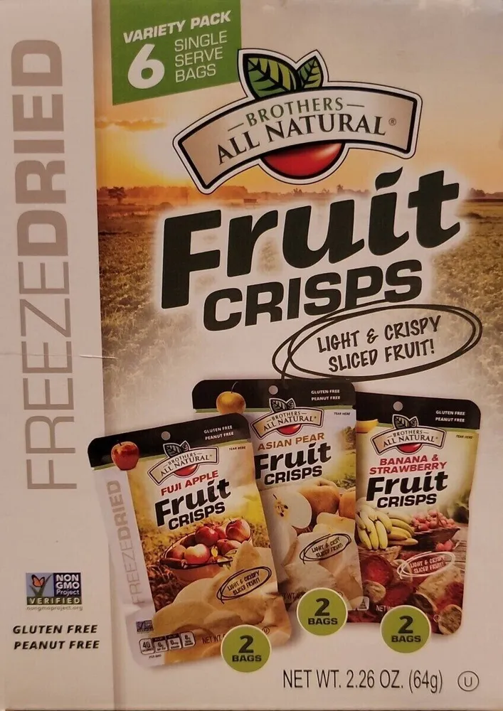 Freeze-Dried Fruit Crisps Variety Pack