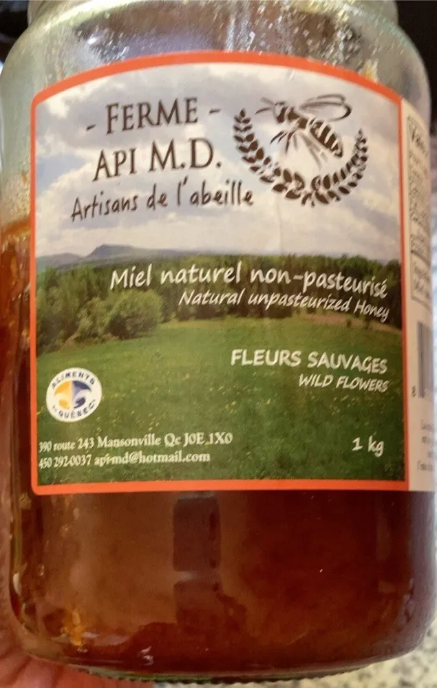 Miel naturel non-pasteurisé