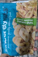 Gourmet sweetened banana chips