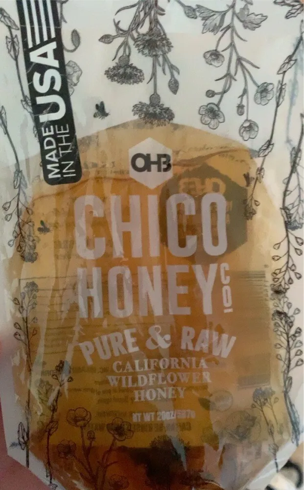 PURE & RAW CALIFORNIA WILDFLOWER HONEY