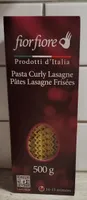 Pâtes Lasagne Frisées