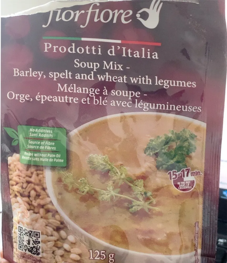 Barley, Spelt & wheat soup